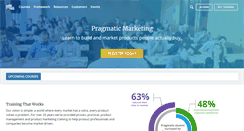 Desktop Screenshot of pragmaticmarketing.com